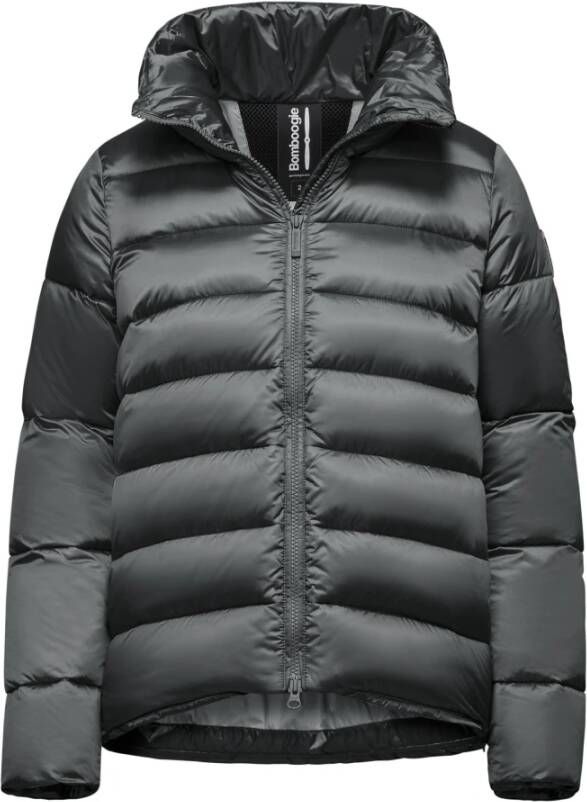 BomBoogie Bruges Jacket Donsjas van Bright Nylon Grijs Dames