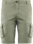 BomBoogie Cargo Shorts van Stretch Katoen Green Heren - Thumbnail 1