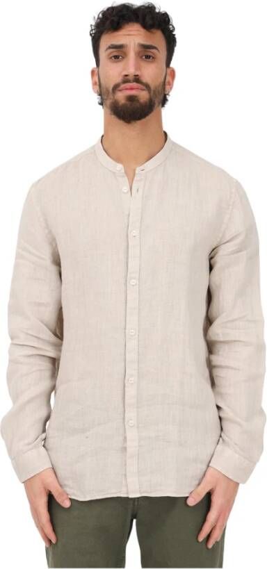 BomBoogie Casual Overhemd Beige Heren