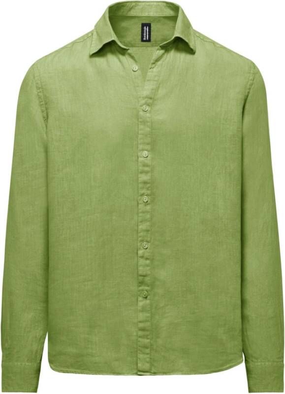 Bomboogie Overhemd Lange Mouw SM6402 T LI2-338 GUACAMOLE