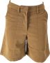 BomBoogie Katoenen Bermuda Shorts Brown Dames - Thumbnail 1