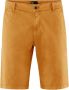 BomBoogie Katoenen Gabardine Chino Bermuda Shorts Orange Heren - Thumbnail 1