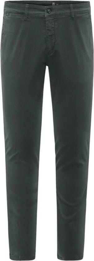 BomBoogie Stretch Katoen Chino Broek Gray Heren