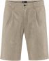 BomBoogie Comfortabele Chino Bermuda Shorts Beige Heren - Thumbnail 1