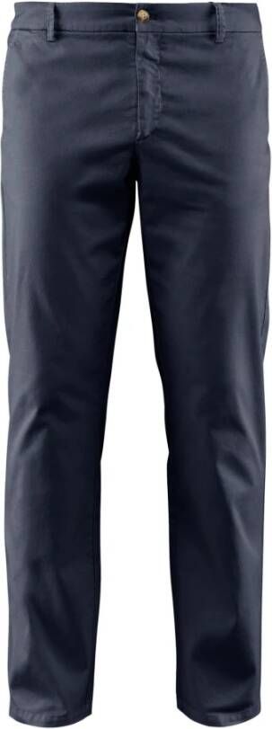 BomBoogie Comfortabele Sit Chino Broek Blauw Heren