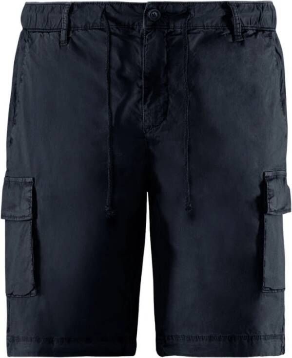 BomBoogie Comfortabele Cargo Bermudashorts Blauw Heren