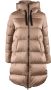 BomBoogie Down Jacket in Bright Nylon Geneva Long Down Jacket Bruin Dames - Thumbnail 4