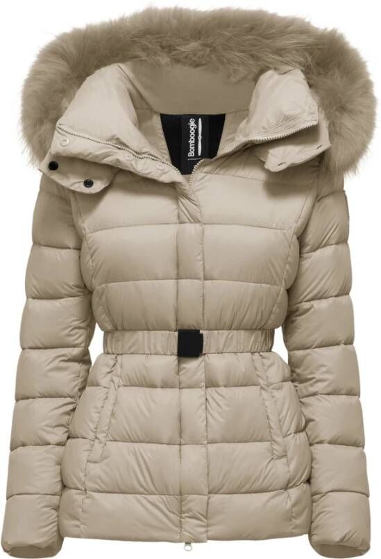 BomBoogie Down Jackets Beige Dames
