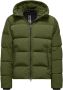 BomBoogie Groene Puffy donsjas met capuchon Green Heren - Thumbnail 1
