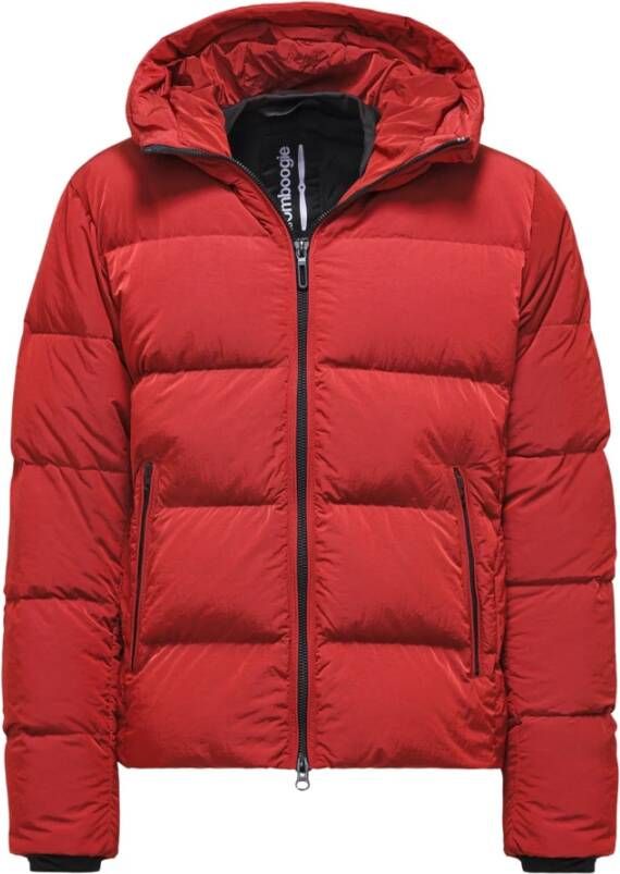 BomBoogie Down Jackets Rood Heren