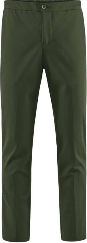 BomBoogie Elastische Chino Broek Groen Heren