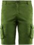 BomBoogie Cargo Stijl Stretch Katoenen Shorts Groen Heren - Thumbnail 1