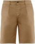 BomBoogie Geplooide Chino Bermuda Shorts Beige Heren - Thumbnail 1