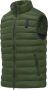 BomBoogie Gewatteerd Nylon Micro-Ripstop Vest Groen Heren - Thumbnail 1