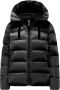 BomBoogie Heldere Nylon Donsjas Rome Collectie Black Dames - Thumbnail 1