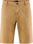 BomBoogie Heren Chino Shorts van Katoenen Gabardine Beige Heren - Thumbnail 1