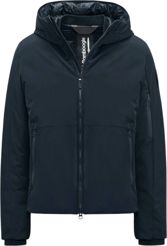 BomBoogie Jas met gerecycled vulling Berlijnse thermische jas Blauw Heren