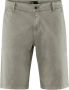BomBoogie Katoenen Gabardine Chino Bermuda Shorts Beige Heren - Thumbnail 1