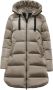BomBoogie Down Jacket in Bright Nylon Geneva Long Down Jacket Bruin Dames - Thumbnail 1