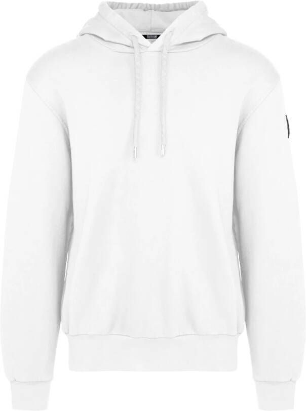 BomBoogie Lange mouw hoodie Wit Heren