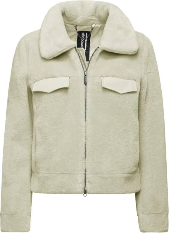 BomBoogie Lapin Effect Nep Bont Jas Beige Dames
