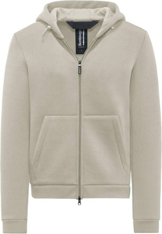 BomBoogie Neopreen Hoodie met Kangoeroezakken White Heren