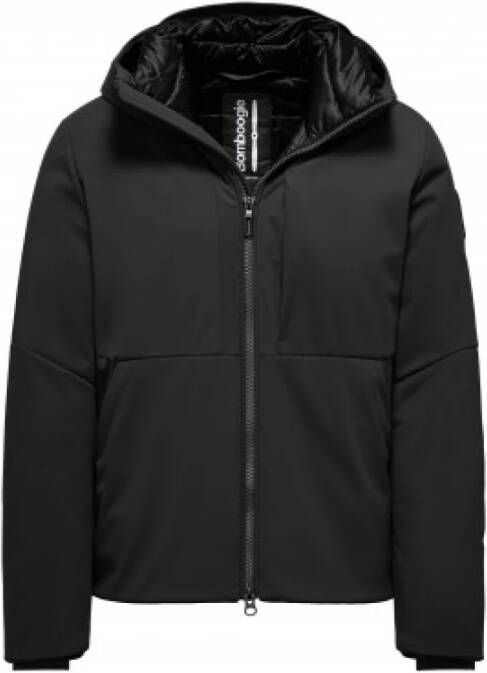 BomBoogie Nero Soft Shell Bomberjack Zwart Heren