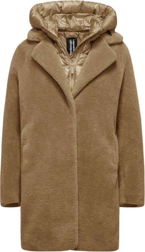 BomBoogie Odessa Overcoat Nepbontjas Bruin Dames