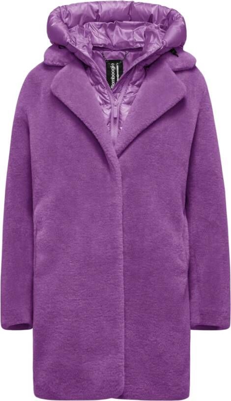 BomBoogie Odessa Overcoat Nepbontjas Purple Dames