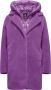 BomBoogie Odessa Overcoat Nepbontjas Purple Dames - Thumbnail 1