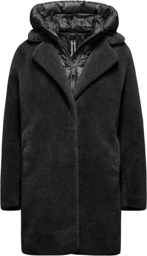 BomBoogie Zwarte jas voor vrouwen Aw23 Black Dames