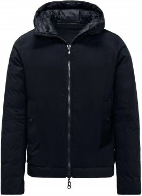 BomBoogie Omkeerbare Blauwe Bomberjas Blauw Heren