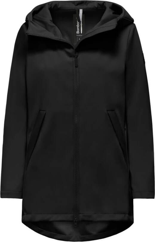 BomBoogie Ongevoerde parka met capuchon Zwart Dames