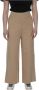 BomBoogie Lente Zomer 2022 Beige Broek Beige Dames - Thumbnail 1
