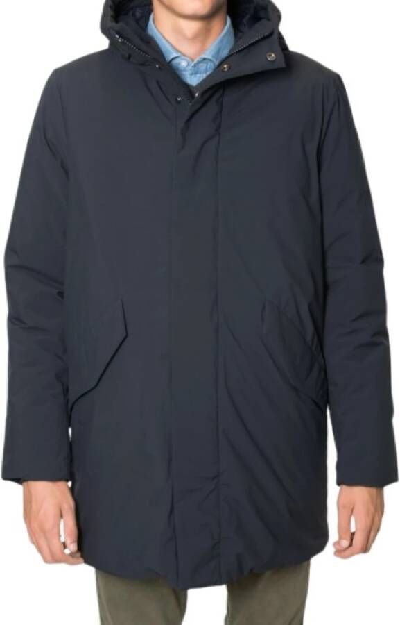 BomBoogie Parka met Capuchon Blauw Heren