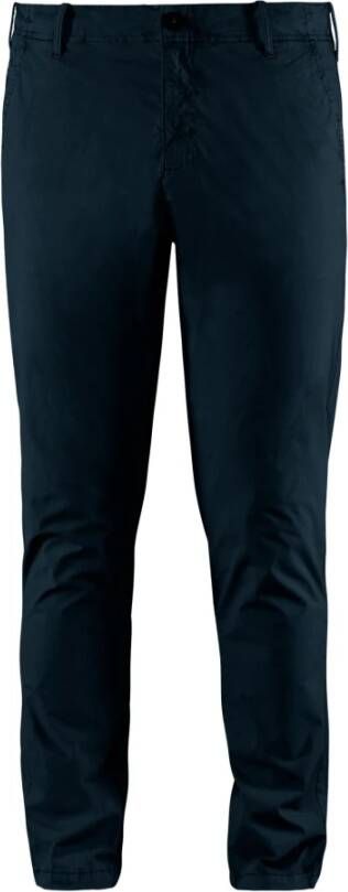 BomBoogie Stretch Poplin Chino Broek Blauw Heren - Foto 3