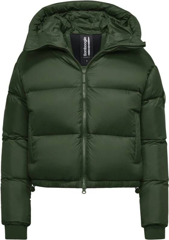 BomBoogie Riga Donsjas Gerecycled Nylon Groen Dames