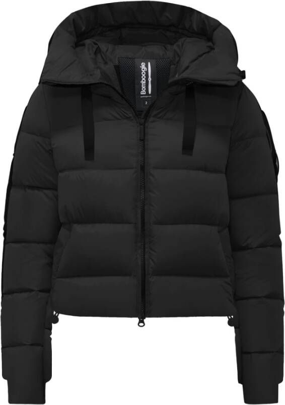 BomBoogie Riga Donsjas Gerecycled Nylon Zwart Dames