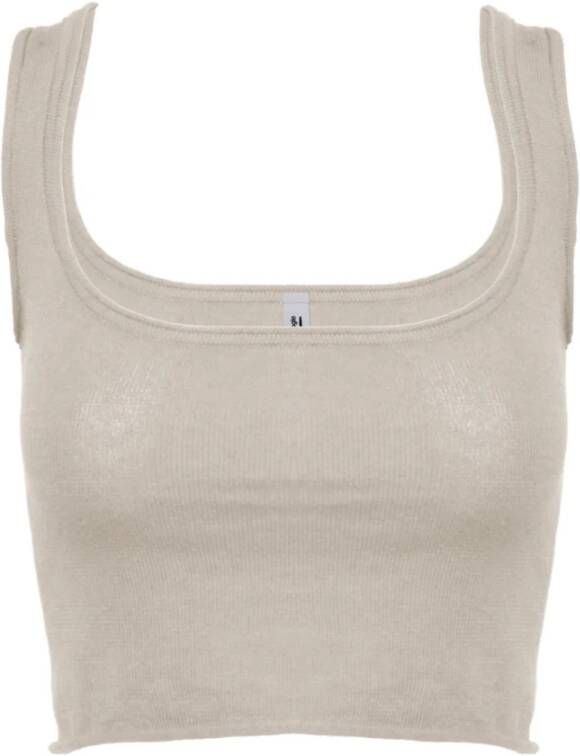 BomBoogie Sleeveless Tops Grijs Dames