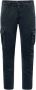 BomBoogie Slim Fit Cargo Broek Blauw Heren - Thumbnail 1