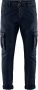 BomBoogie Slim Fit Cargo Trousers Blauw Heren - Thumbnail 1