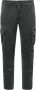 BomBoogie Slim Fit Cargo Broek Grijs Heren - Thumbnail 1