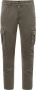 BomBoogie Slim Fit Cargo Broek Groen Heren - Thumbnail 1