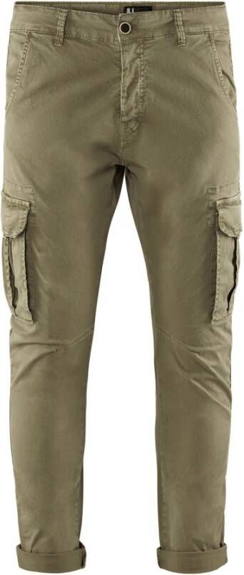 BomBoogie Slim Fit Cargo Trousers Groen Heren