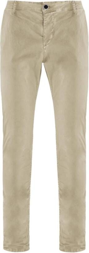 BomBoogie Slim Fit Chino Trousers Groen Heren