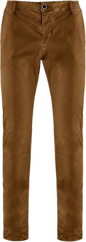 BomBoogie Slim Fit Chino Trousers Bruin Heren
