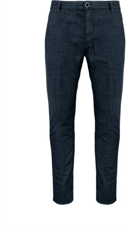 BomBoogie Slim Fit Chino Broeken voor Heren Blauw Heren