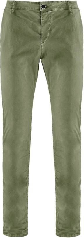BomBoogie Slim Fit Chino Trousers Groen Heren