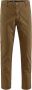 BomBoogie Slim Fit Stretch Katoenen Chino Broek Bruin Heren - Thumbnail 1