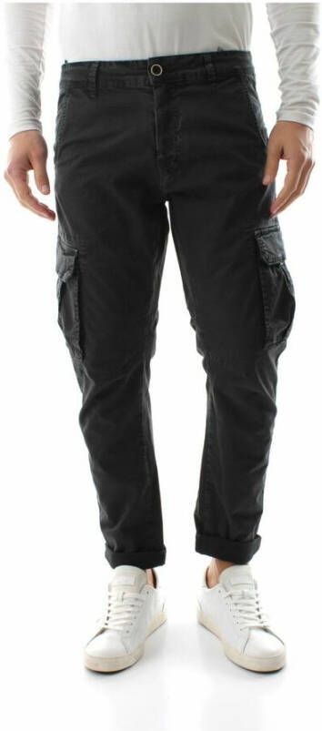 BomBoogie Slim Fit Cargo Trousers Zwart Heren